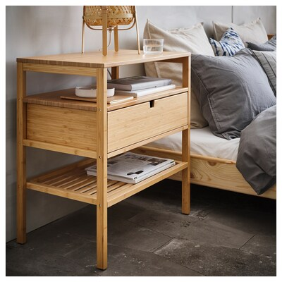BÀN ĐẦU GIƯỜNG NORDKISA IKEA - TRE 60x40 cm