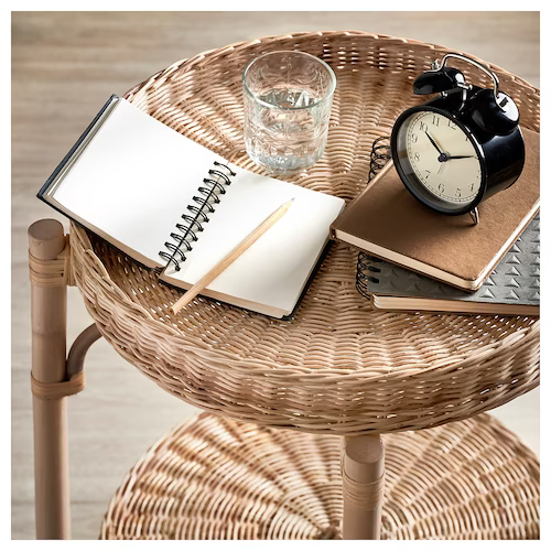 BÀN ĐẦU GIƯỜNG TOLKNING IKEA - MÂY 52 cm
