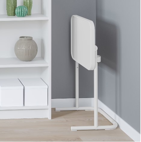 BÀN ĐỠ MÁY TÍNH SÁCH TAY BJÖRKÅSEN IKEA - TRẮNG
