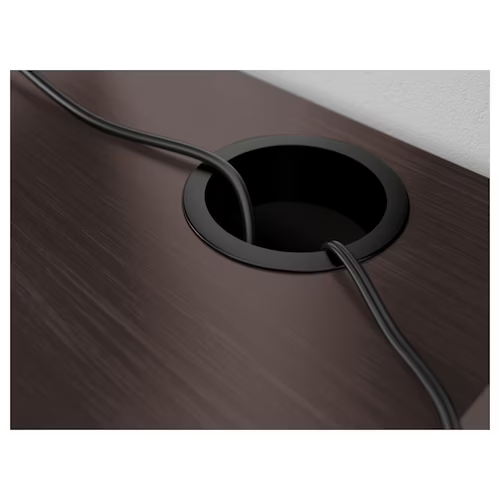 BÀN ĐƠN MICKE IKEA - ĐEN 73x50 cm