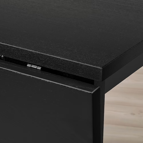 NỘI THẤT THÔNG MINH BÀN GẬP NORDVIKEN IKEA - ĐEN 74 / 104x74 cm