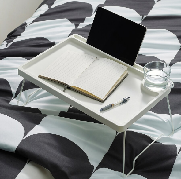 BÀN KHAY BRUKSVARA IKEA - TRẮNG