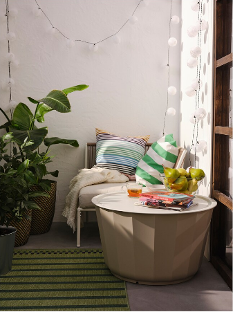 BÀN CÀ PHÊ NGOÀI TRỜI LÅGASKÄR IKEA - BE