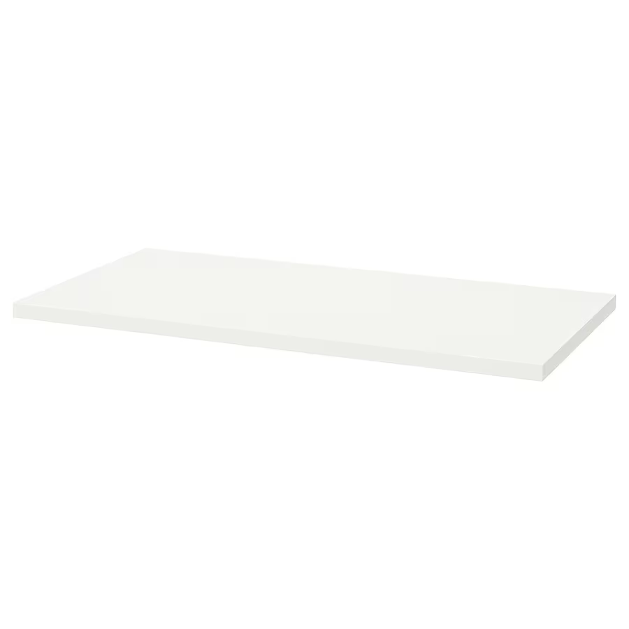 BÀN LÀM VIỆC LAGKAPTEN / ALEX IKEA - TRẮNG/NÂU ĐEN 120x60 cm