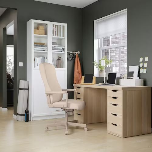 BÀN LÀM VIỆC LAGKAPTEN / ALEX IKEA - TRẮNG 140x60 cm