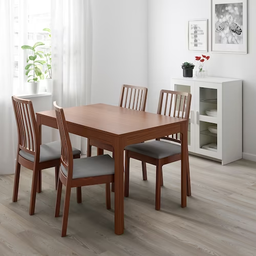 NỘI THẤT THÔNG MINH BÀN MỞ RỘNG EKEDALEN IKEA - NÂU 120 / 180x80 cm
