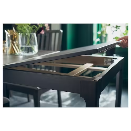 NỘI THẤT THÔNG MINH BÀN MỞ RỘNG EKEDALEN IKEA - NÂU SẪM 80 / 120x70 cm