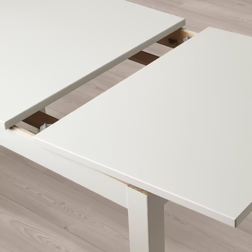 NỘI THẤT THÔNG MINH BÀN MỞ RỘNG LANEBERG IKEA - TRẮNG 130/190x80 cm