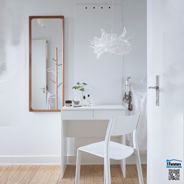 BÀN PHẤN BRIMNES IKEA - Màu trắng (70x42 cm)