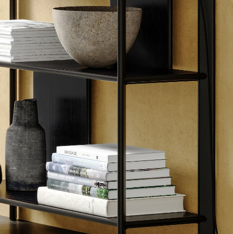 KỆ LƯU TRỮ JÄTTESTA IKEA - ĐEN 120x85 cm
