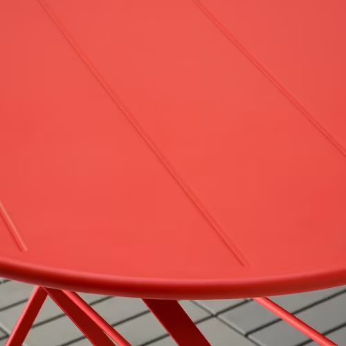 BÀN NGOÀI TRỜI SUNDSÖ IKEA - CAM ĐỎ 65 cm