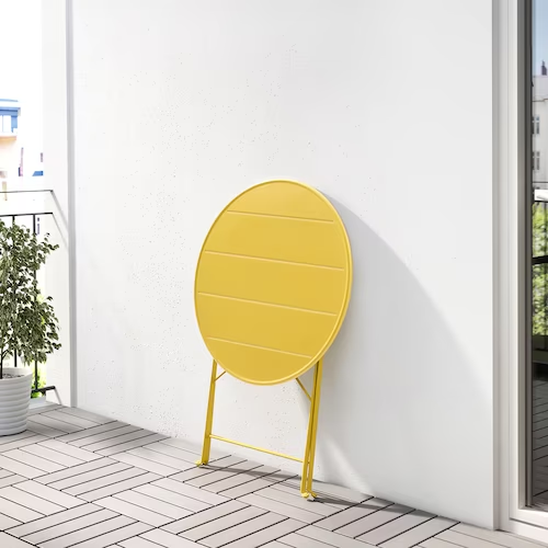 BÀN NGOÀI TRỜI SUNDSÖ IKEA - VÀNG 65 cm