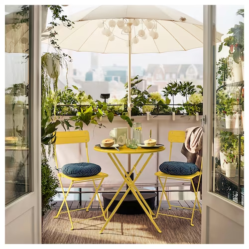 BÀN NGOÀI TRỜI SUNDSÖ IKEA - VÀNG 65 cm