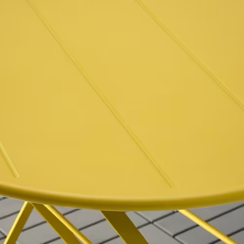 BÀN NGOÀI TRỜI SUNDSÖ IKEA - VÀNG 65 cm