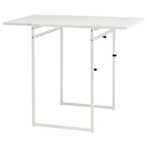 NỘI THẤT THÔNG MINH BÀN GẬP MUDDUS IKEA - TRẮNG 48 / 92x60 cm