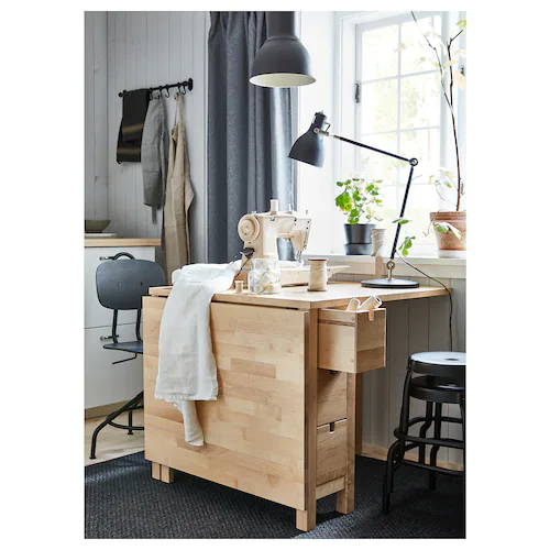 NỘI THẤT THÔNG MINH BÀN GẬP NORDEN IKEA - BẠCH DƯƠNG 26/89/152x80 cm
