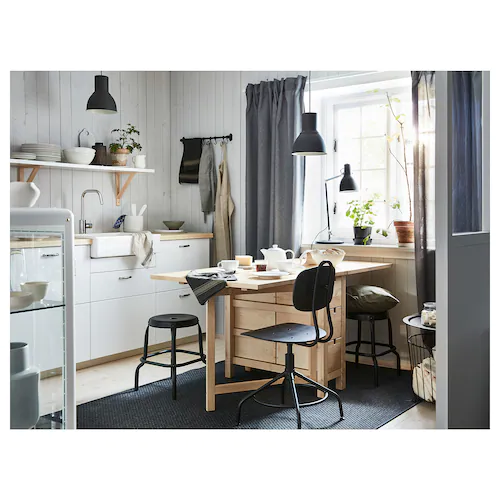 NỘI THẤT THÔNG MINH BÀN GẬP NORDEN IKEA - BẠCH DƯƠNG 26/89/152x80 cm