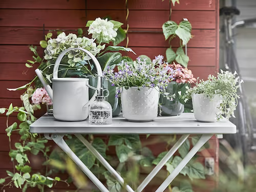 NỘI THẤT THÔNG MINH BÀN GẬP TORPARÖ IKEA - TRẮNG 70x42 cm