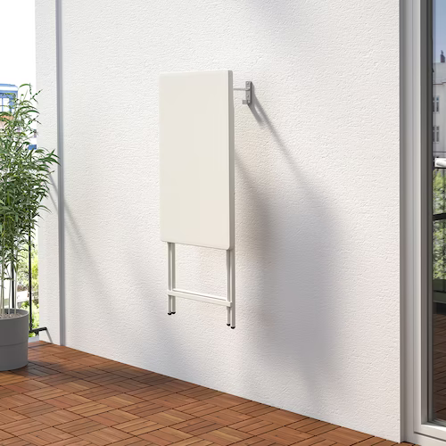 NỘI THẤT THÔNG MINH BÀN GẬP TORPARÖ IKEA - TRẮNG 70x42 cm