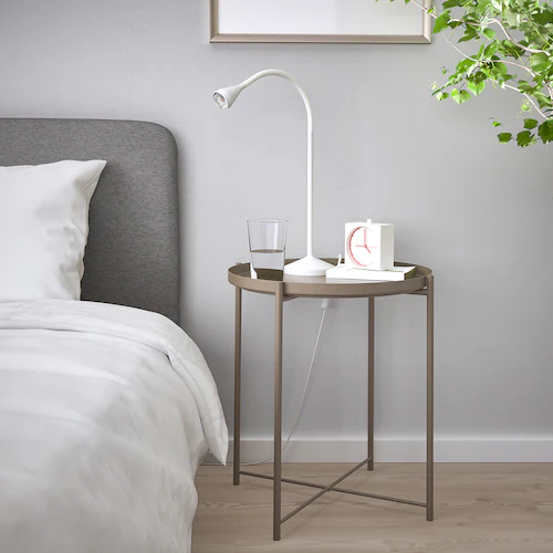 BÀN TRÀ COFFE GLADOM IKEA - BE ĐẬM 45x53 cm