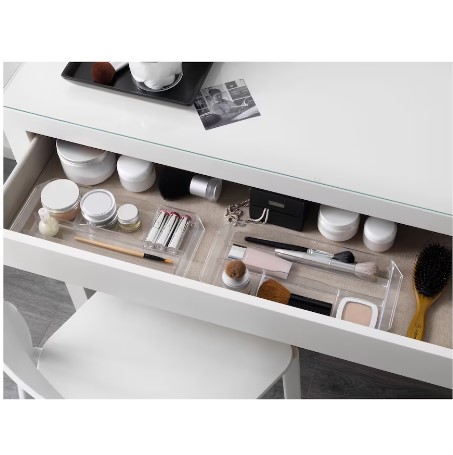 BÀN TRANG ĐIỂM MALM IKEA - TRẮNG 120x41 cm