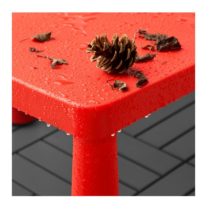 BÀN TRẺ EM MAMMUT IKEA - ĐỎ 77x55 cm