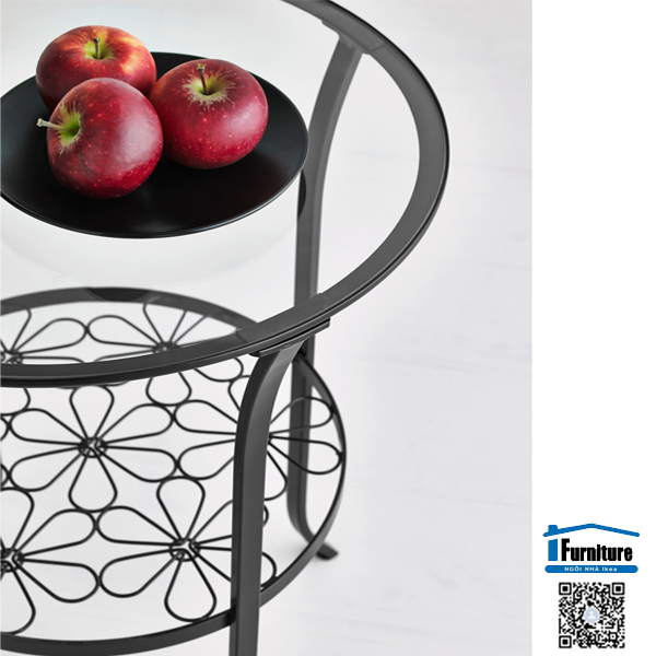 BÀN TRÀ/COFFEE KLINGSBO IKEA - ĐEN 49x62 cm