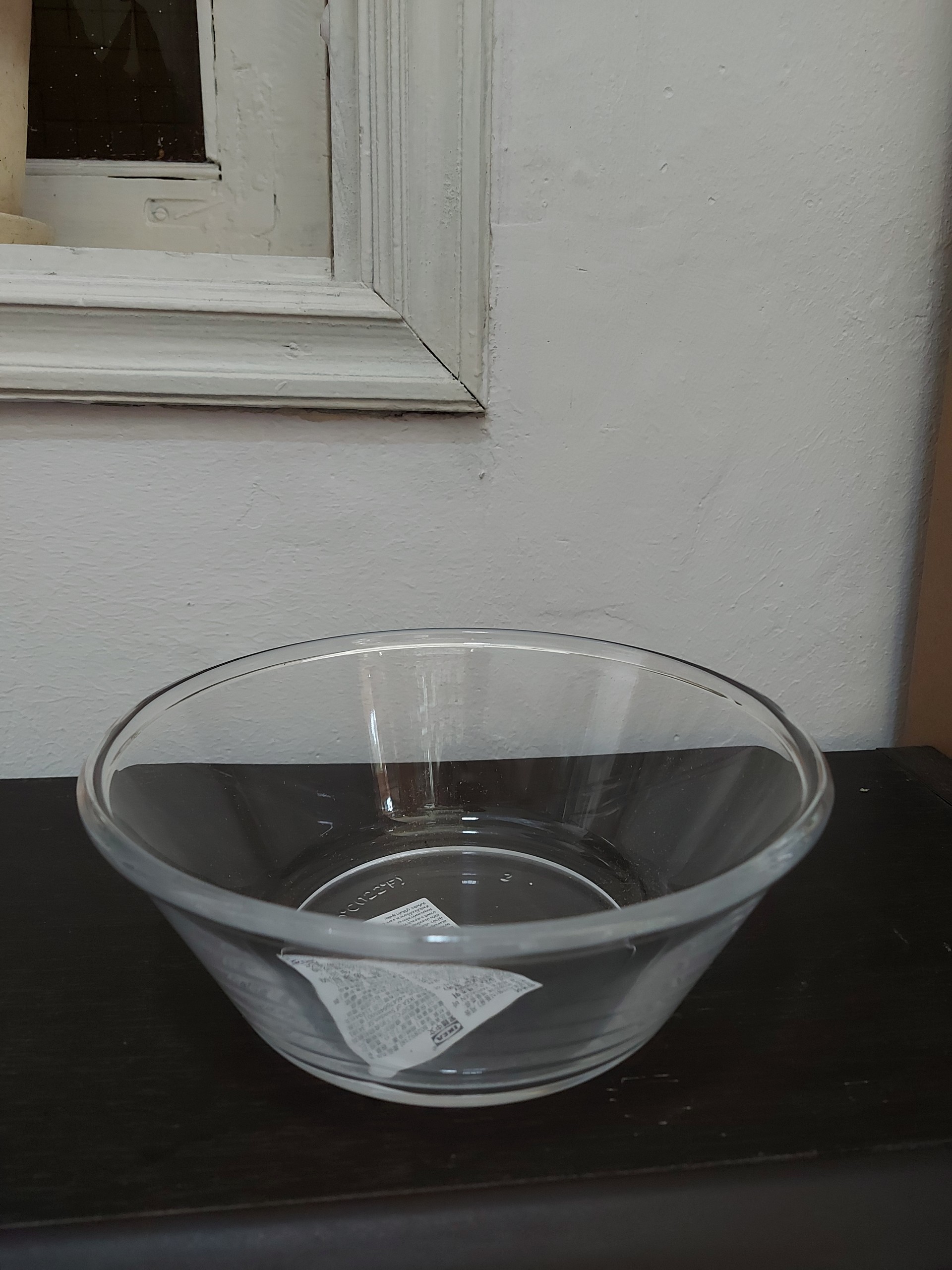 BÁT THỦY TINH TRONG SUỐT VARDAGEN IKEA 20 cm