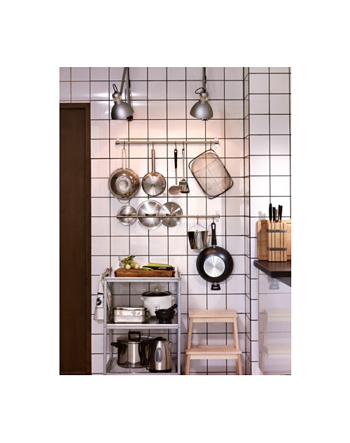 GHẾ BẬC THANG 2 TẦNG BEKVÄM IKEA 50 cm