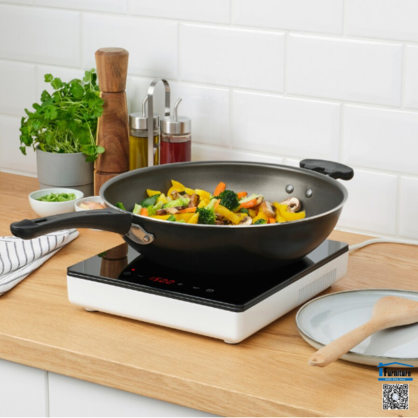 BẾP TỪ DI ĐỘNG TILLREDA IKEA - Màu đen