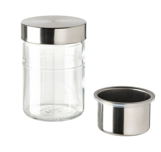 BÌNH THỦY TINH CÓ CỐC CHÈN DAGKLAR IKEA