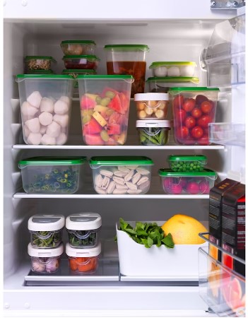 BỘ 17 HỘP ĐỰNG THỨC ĂN PRUTA IKEA