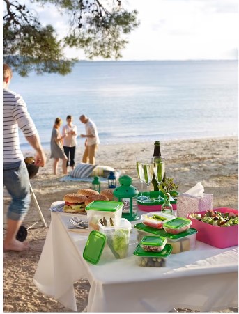 BỘ 17 HỘP ĐỰNG THỨC ĂN PRUTA IKEA