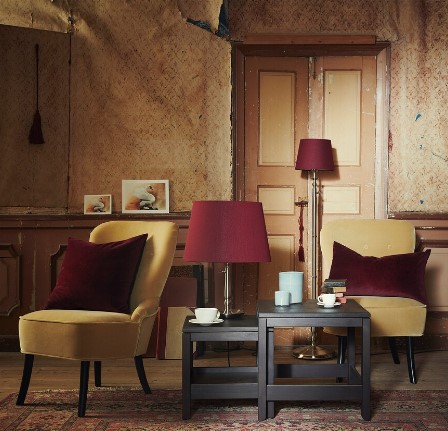 BỘ 2 BÀN HAVSTA IKEA - NÂU SẪM