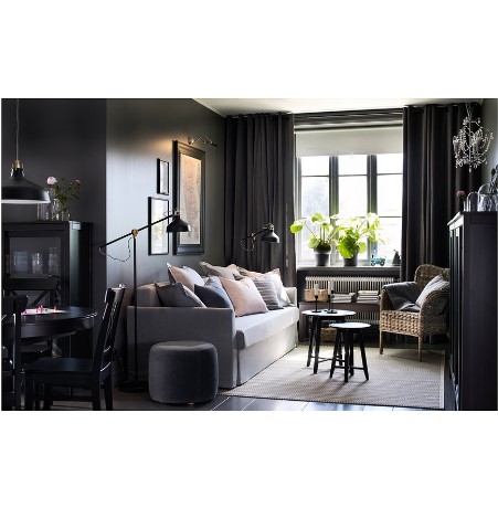 BỘ 2 BÀN KRAGSTA IKEA - ĐEN