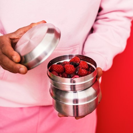 BỘ 2 HỘP ĐỰNG ĐỒ ĂN NHANH LÄTTUGGAD IKEA