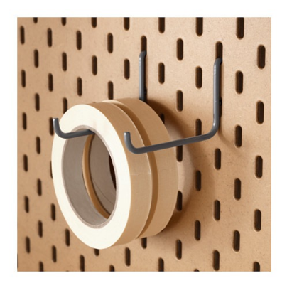 MÓC TREO SKÅDIS IKEA - XÁM