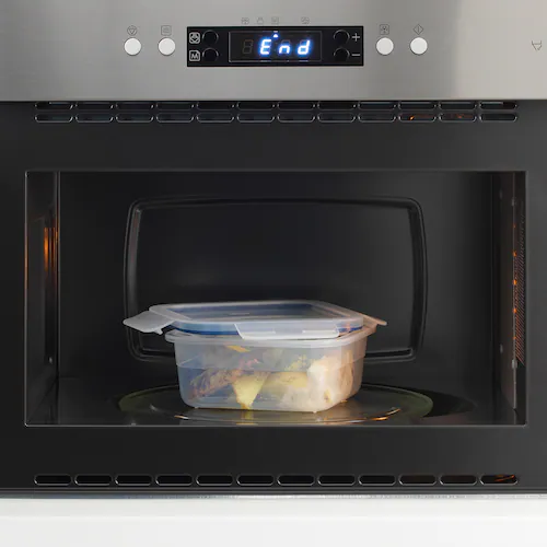 BỘ 3 HỘP NHỰA CÓ NẮP IKEA 365 - VUÔNG 750 ml