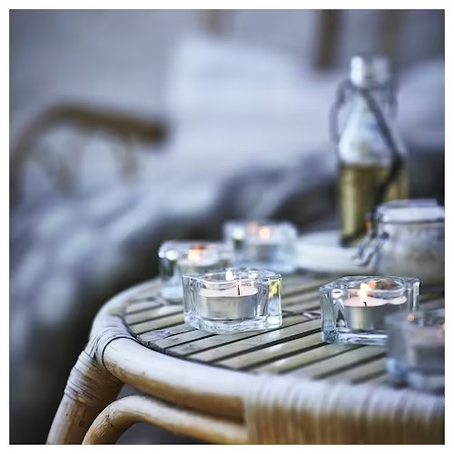 BỘ 30 NẾN THƠM ADLAD IKEA - TRẮNG 3.5 giờ