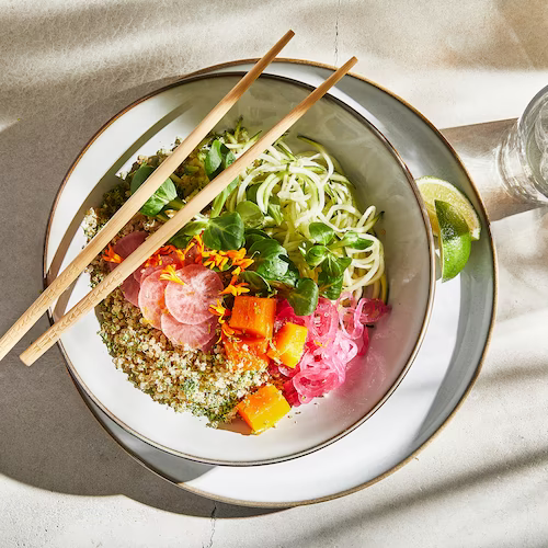 BỘ 4 ĐĨA NÔNG LÒNG GLADELIG IKEA - XÁM TRẮNG 25 cm