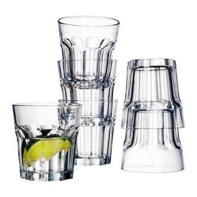 BỘ 6 CỐC THỦY TINH 270ML POKAL IKEA