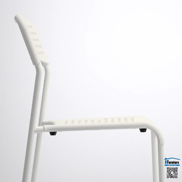 BỘ BÀN 2 GHẾ MELLTORP / ADDE HEJHOME IKEA - Màu trắng 75x75 cm