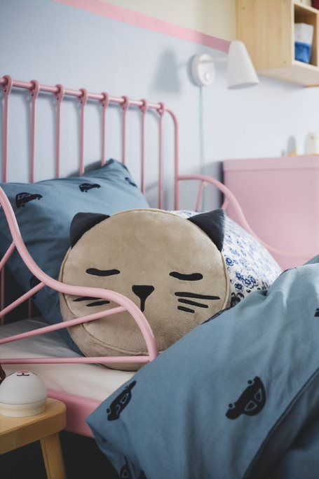 BỘ VỎ CHĂN GỐI BARNDRÖM IKEA - XANH LAM HÌNH Ô TÔ 150x200 / 50x80 cm