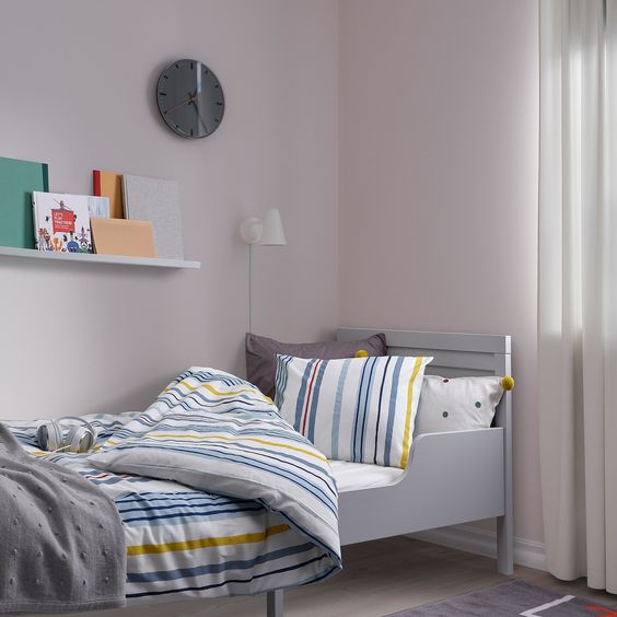 BỘ VỎ CHĂN GỐI NATTSLÄNDA IKEA - KẺ SỌC NHIỀU MÀU 150x200 / 50x80 cm