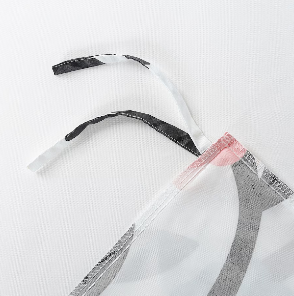 BỘ 2 VỎ GỐI VÀ KHĂN TRẢI GIƯỜNG BRUKSVARA IKEA - HOA VĂN NHIỀU MÀU 200x230 cm