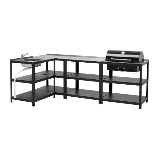 BỒN RỬA VÀ LÒ NƯỚNG NGOÀI TRỜI GRILLSKÄR IKEA 258x147 cm