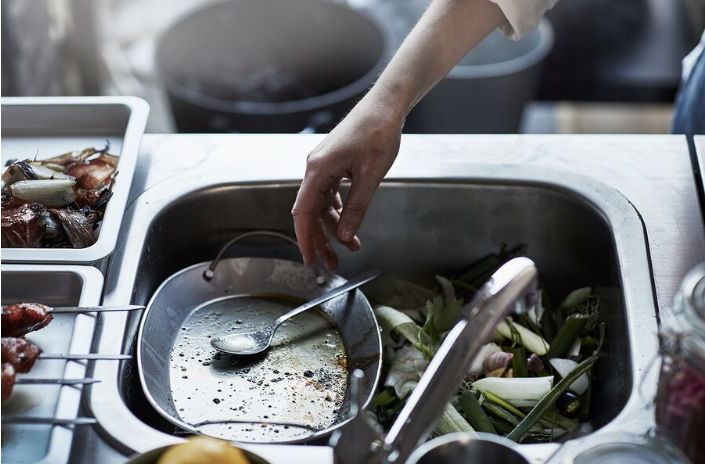 BỒN RỬA KÈM BÀN PHỤ NGOÀI TRỜI GRILLSKÄR IKEA 86x61x176 cm