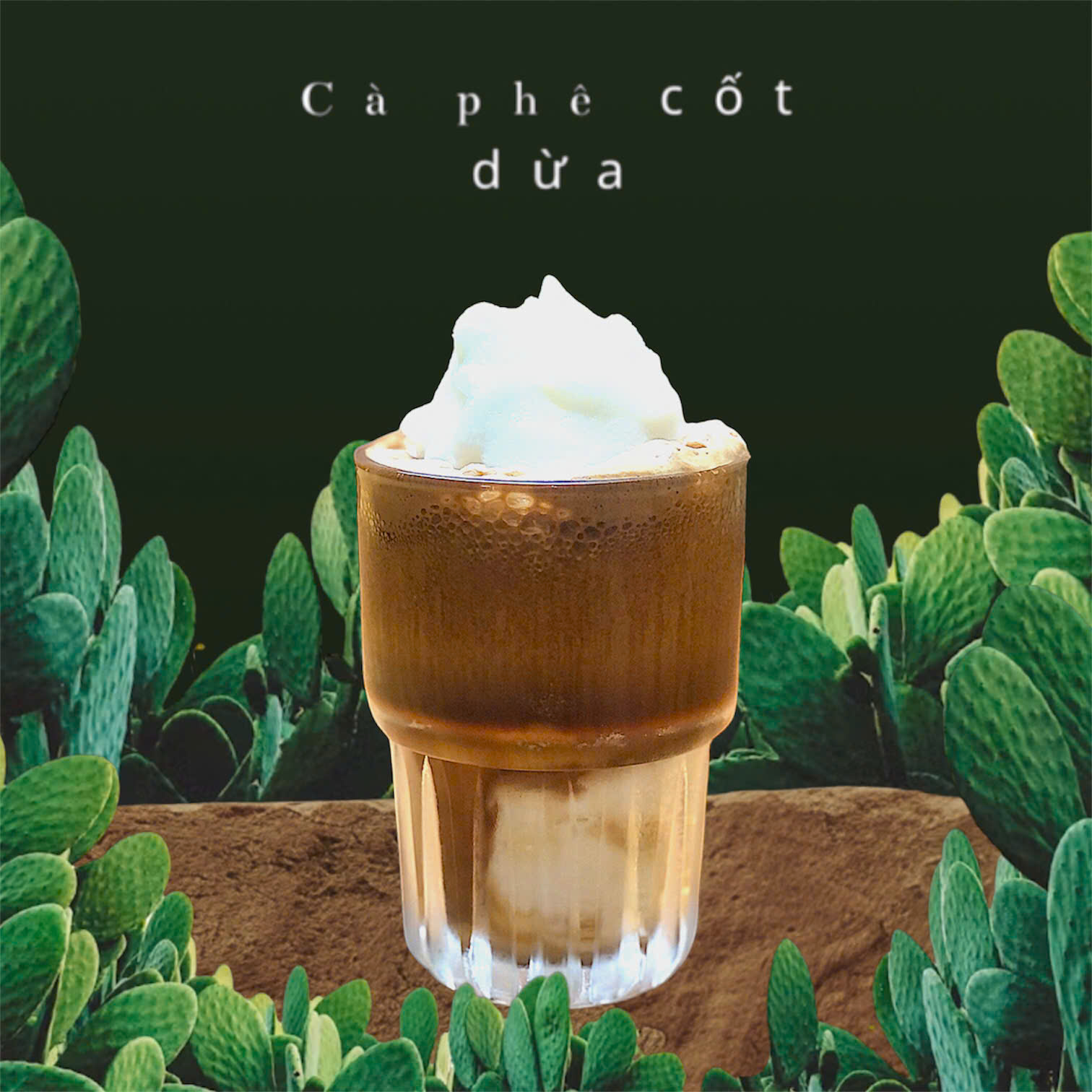 Cà phê cốt dừa