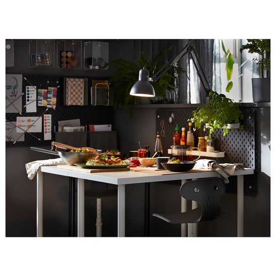 CHÂN BÀN ADILS IKEA - TRẮNG
