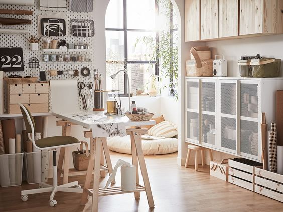 CHÂN BÀN MITTBACK IKEA 58x70/93 cm